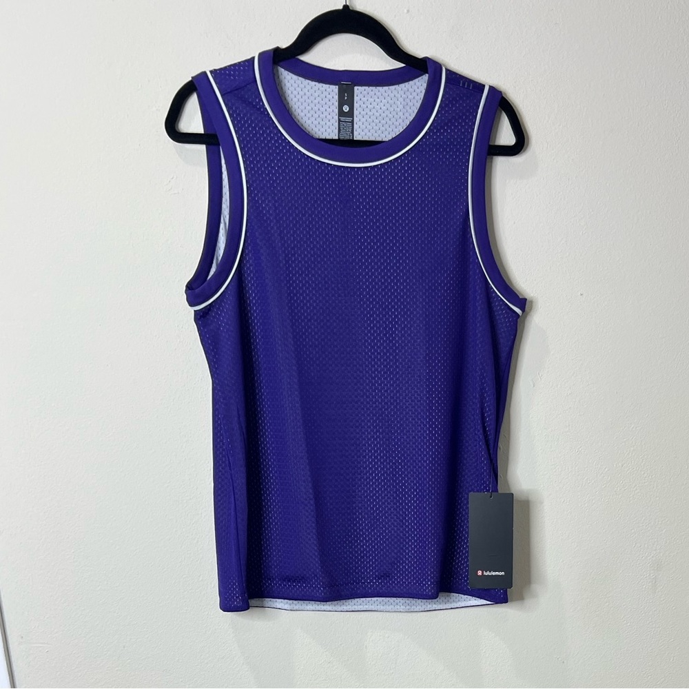 Lululemon Athletica Double Layered Mesh Tank Top